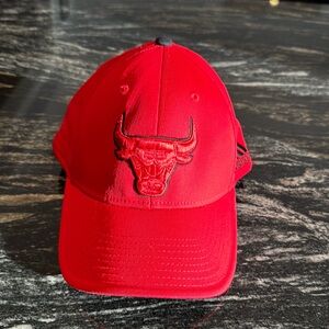 Vintage 90’s Red Chicago Bulls Adult Cap - Adidas